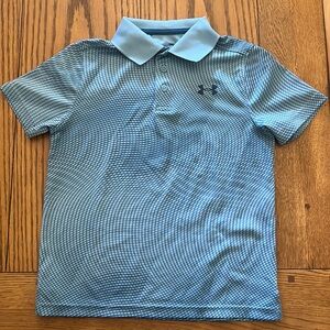 Under Armour Youth drifit collared t-shirt